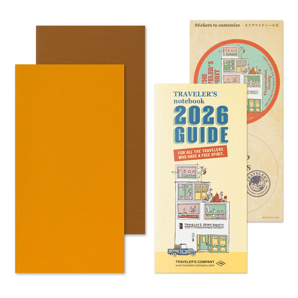 TRAVELER'S Refill Regular Diary 2026 - Weekly [Vertical]