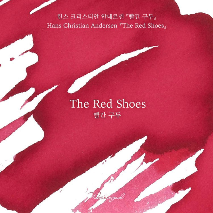 Wearingeul Ink 30ml - The Red Shoes - Voorbeeld van de kleur