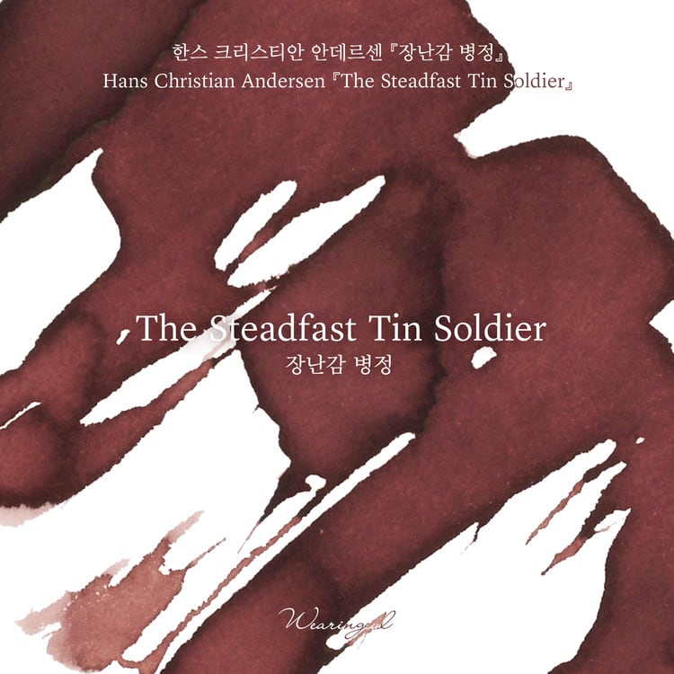 Wearingeul Ink 30ml - The Steadfast Tin Soldier - Voorbeeld van de kleur