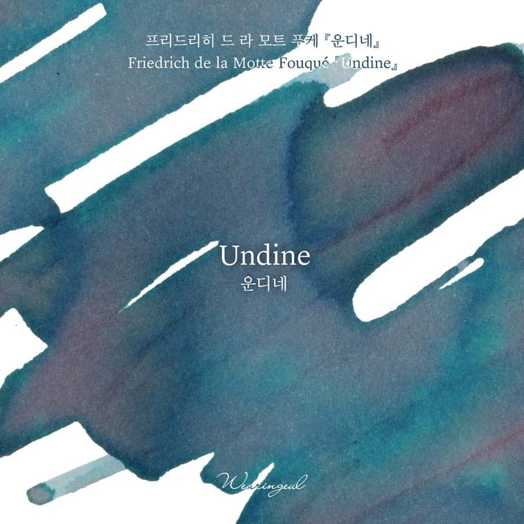 Wearingeul Ink 30ml - Undine - Voorbeeld van de inkt