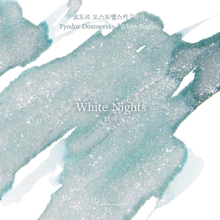 Wearingeul Ink 30ml - White Nights - Sfeerfoto van de inkt