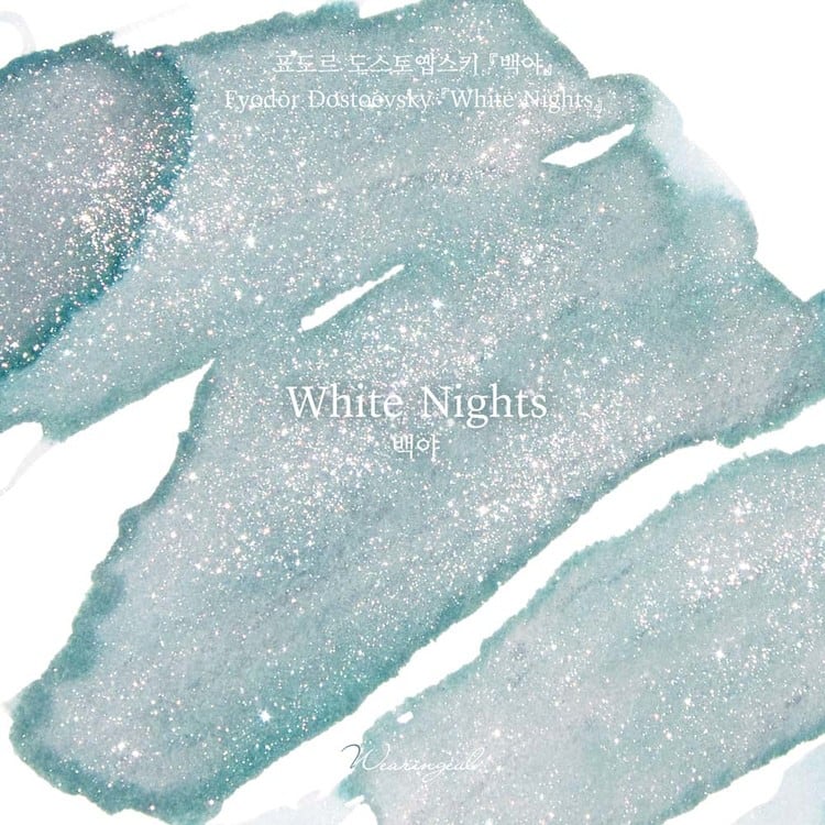 Wearingeul Ink 30ml - White Nights - Foto van de inkt