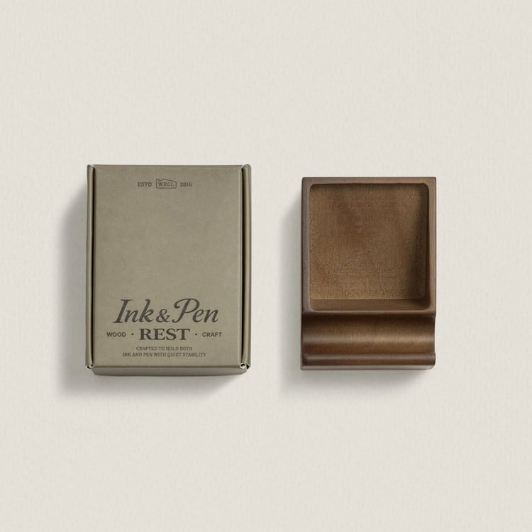 Wearingeul Ink & Pen Rest - Verpakking