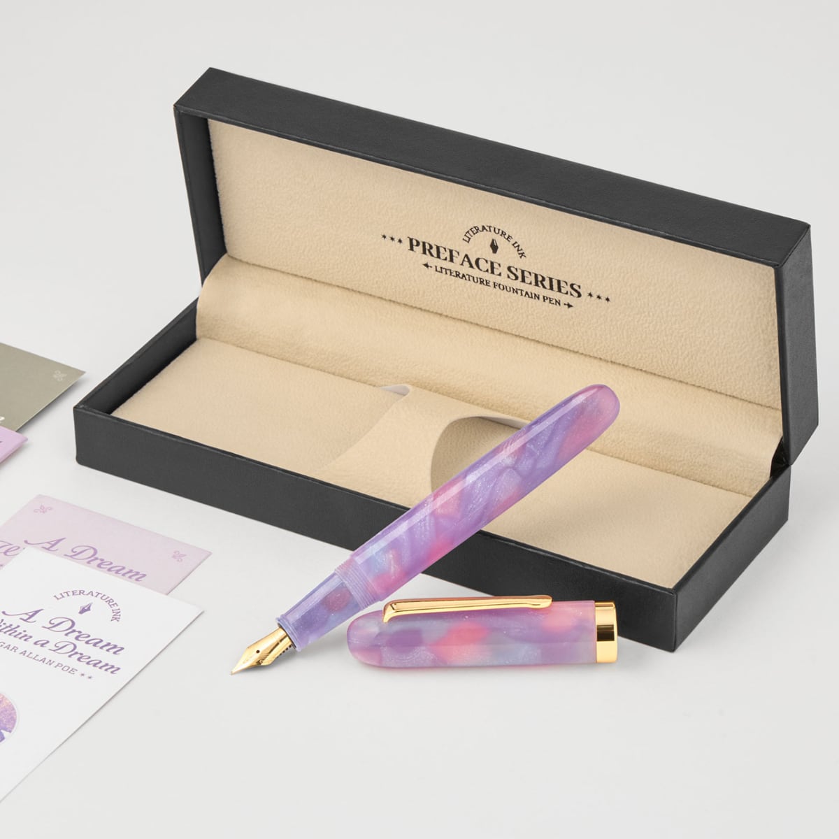 Wearingeul Preface A Dream Within a Dream Fountain Pen - Geschenkverpakking