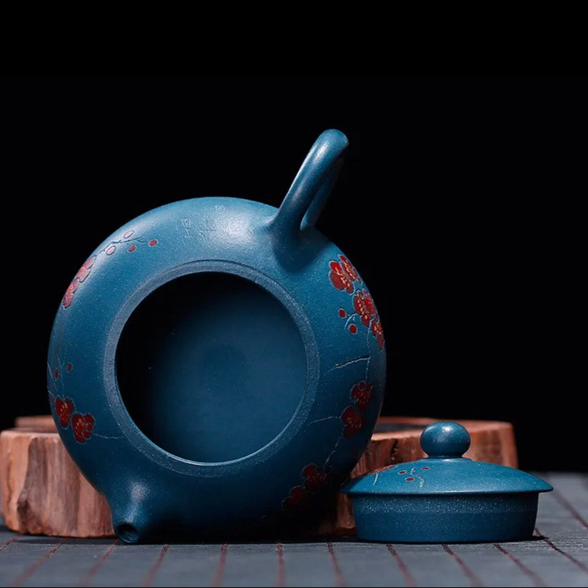 TisforTea Yixing Purple Clay Tea Pot - Blue