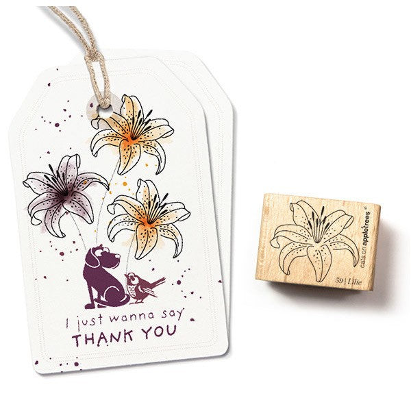 Cats on Appletrees Stamp - Blossom 59 - Lily