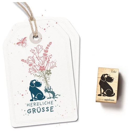 Cats on Appletrees Stamp - Dog Loke