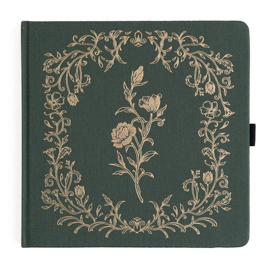 Archer & Olive Bullet Journal Antique Floral Square Dot Grid