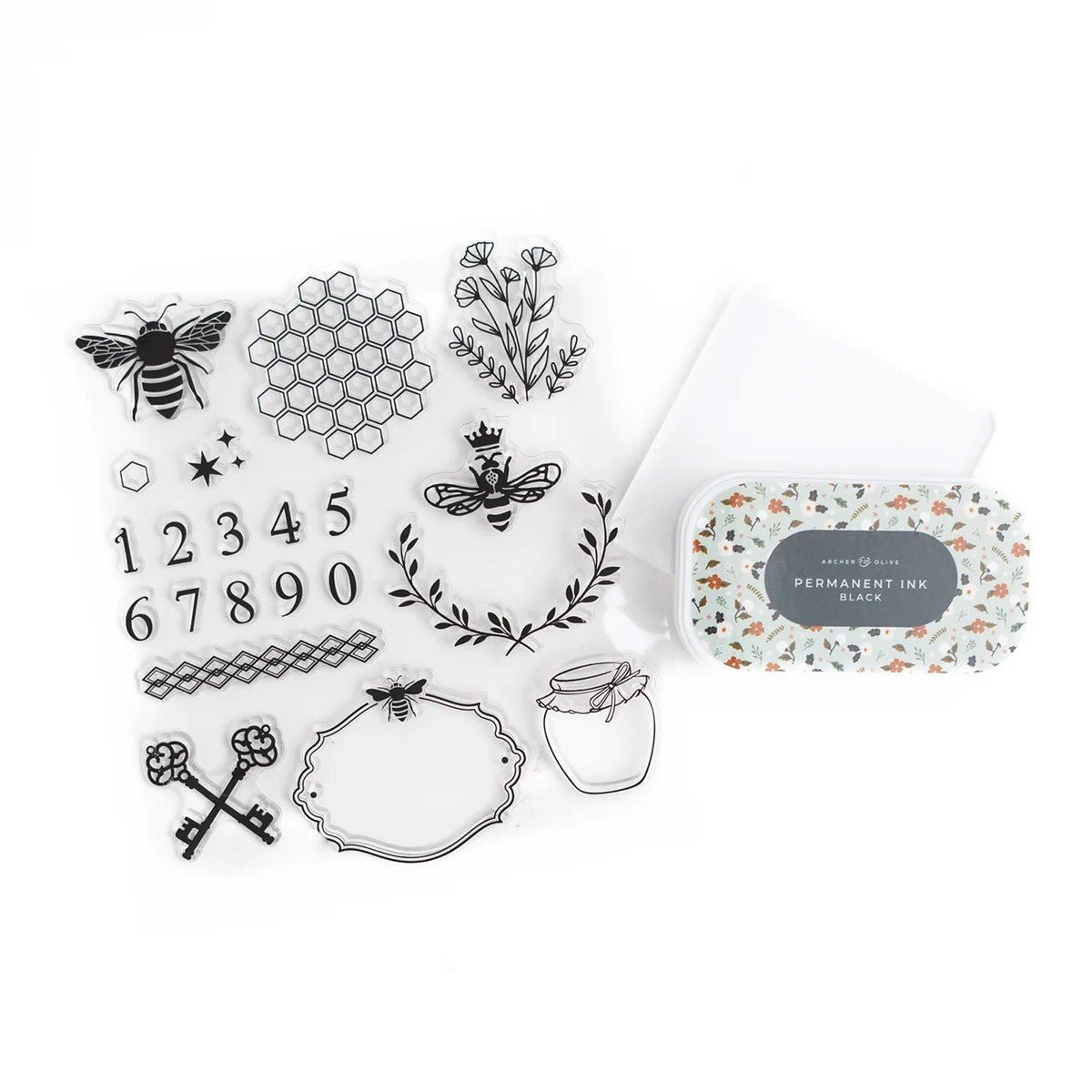 Archer & Olive Stamp Set - Keeper of Bees - 24Papershop