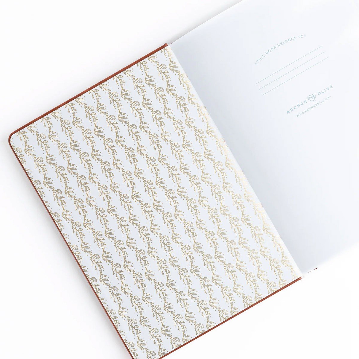 Archer & Olive Undated Planner A5 - Minimal Floral - 24Papershop