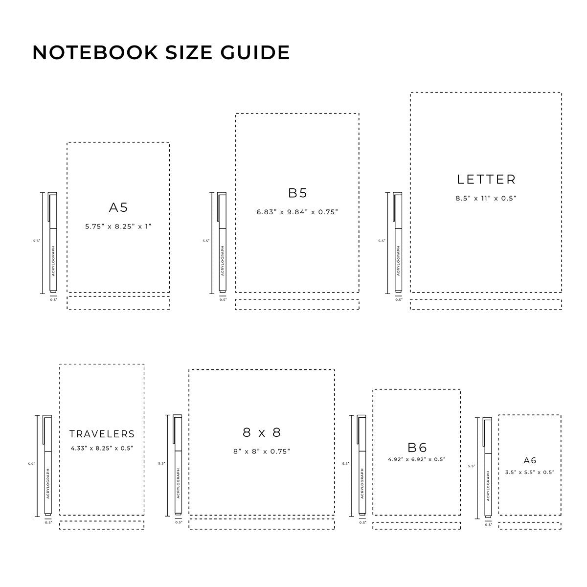 Archer & Olive Undated Planner A5 - Minimal Floral - 24Papershop