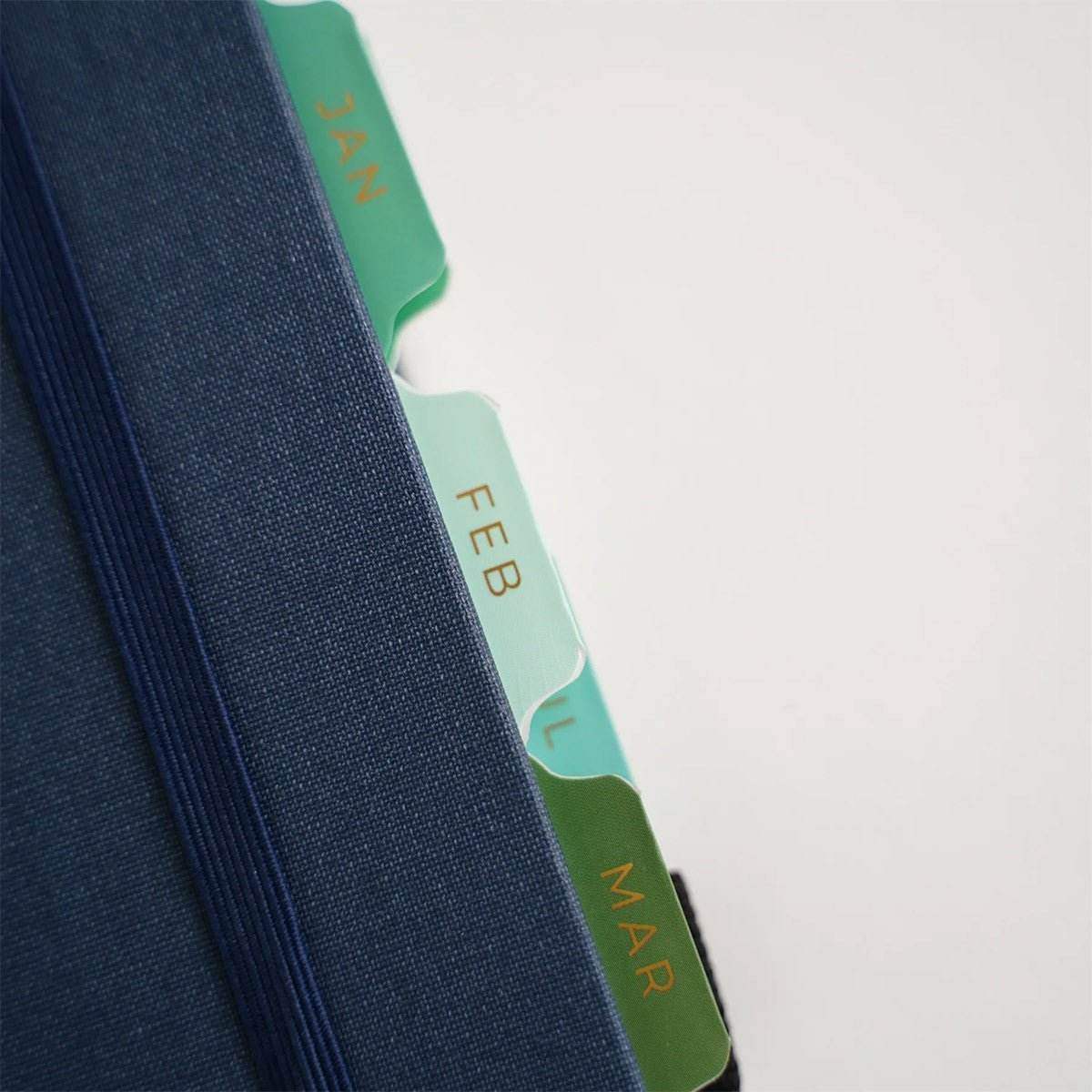 Archer & Olive Vinyl Planner Tabs - Blues & Greens - 24Papershop