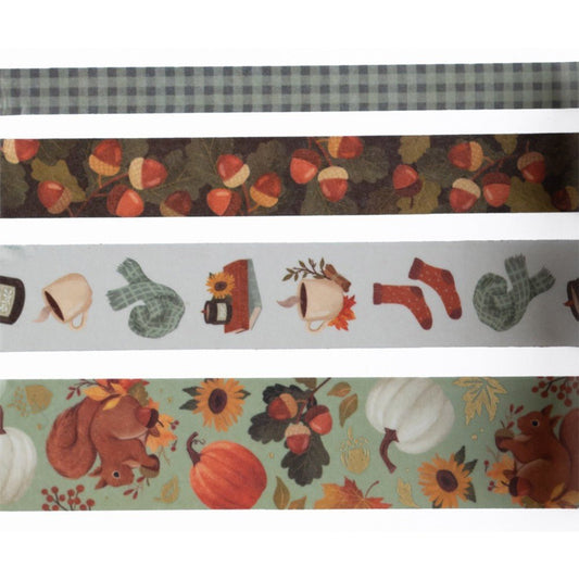 Archer & Olive Washitape Acorns - 24Papershop