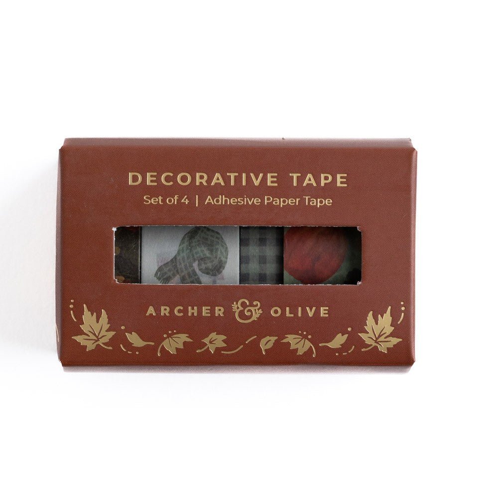 Archer & Olive Washitape Acorns - 24Papershop