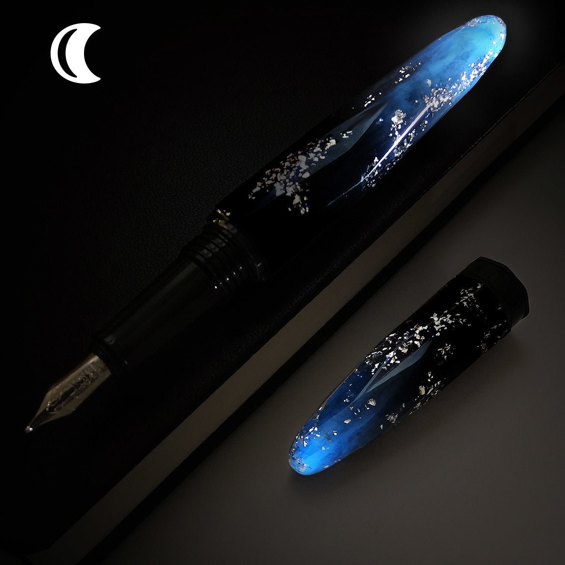 BENU Fountain Pen Briolette - Luminous Blue - 24Papershop