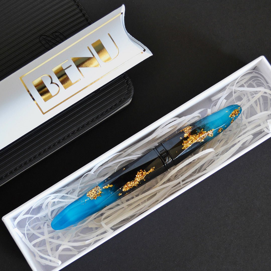 BENU Fountain pen Briolette - Luminous Sapphire - 24Papershop