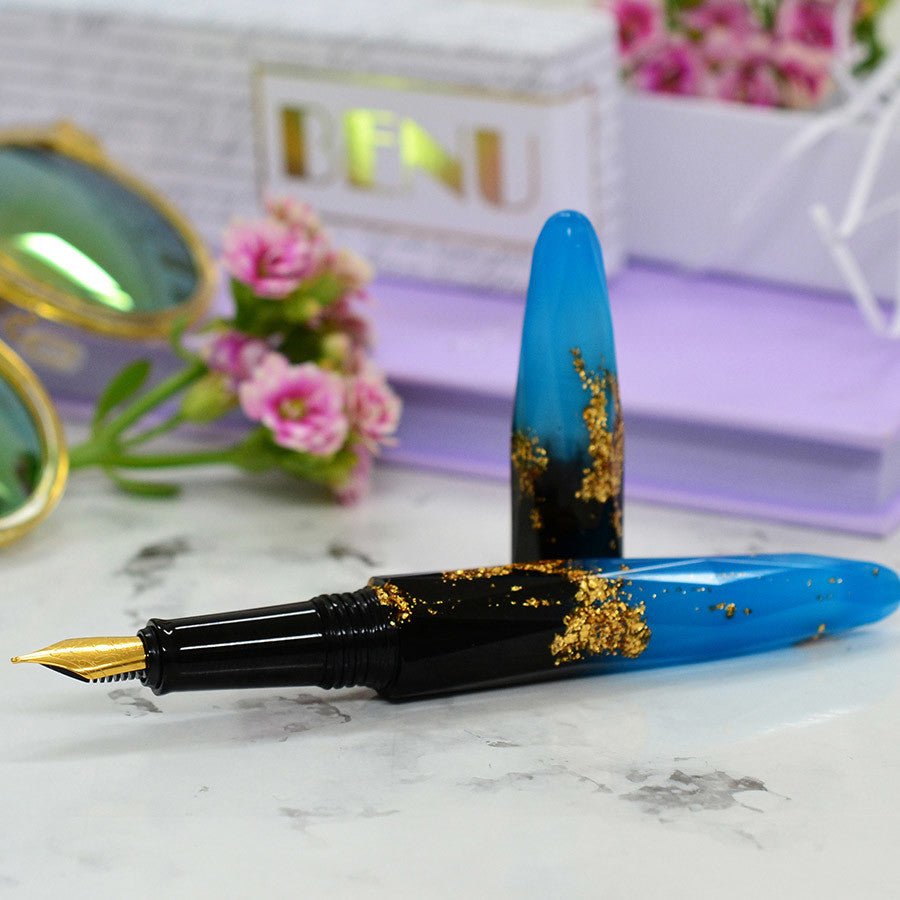 BENU Fountain pen Briolette - Luminous Sapphire - 24Papershop