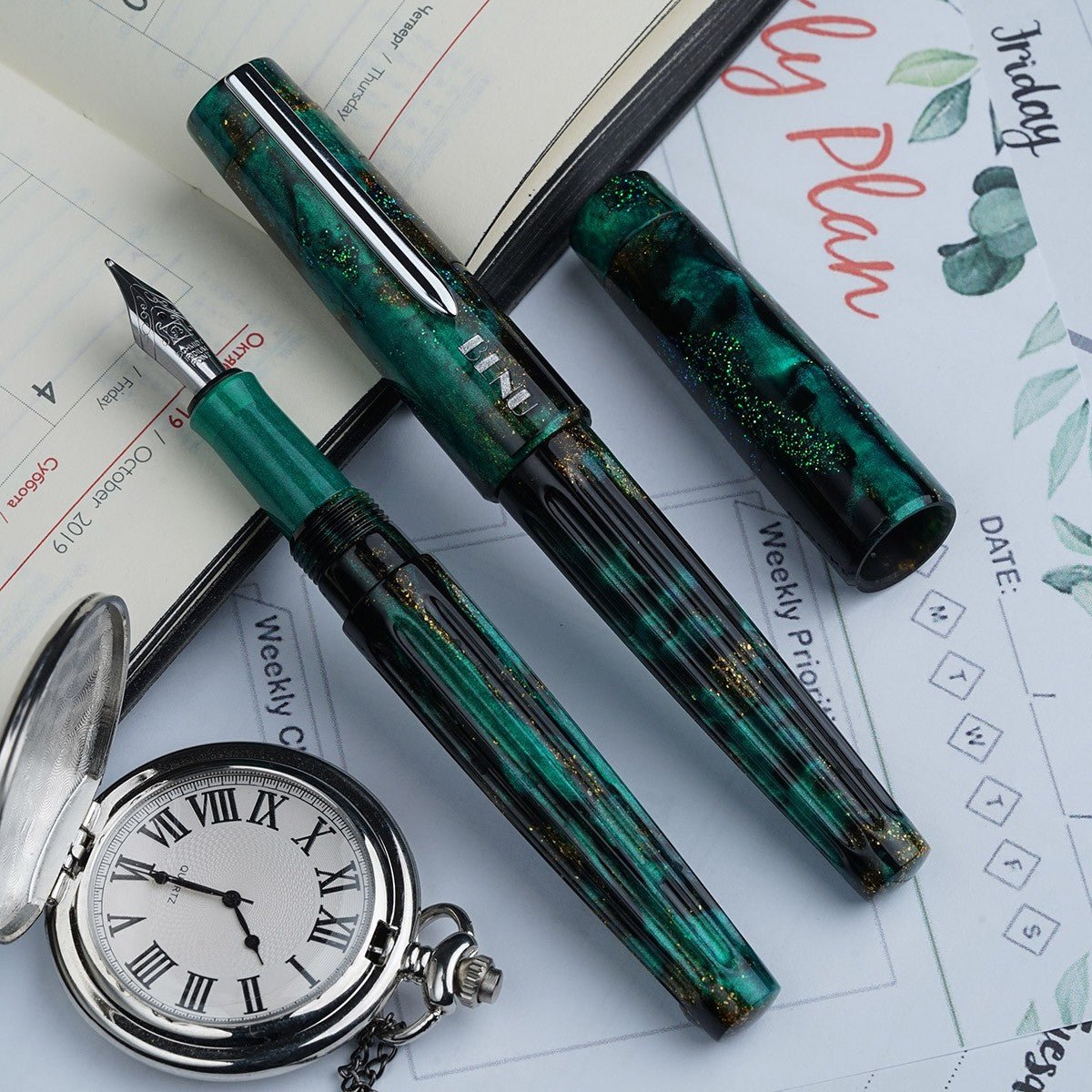 BENU Fountain Pen DailyMate - Fresh Monday - 24Papershop