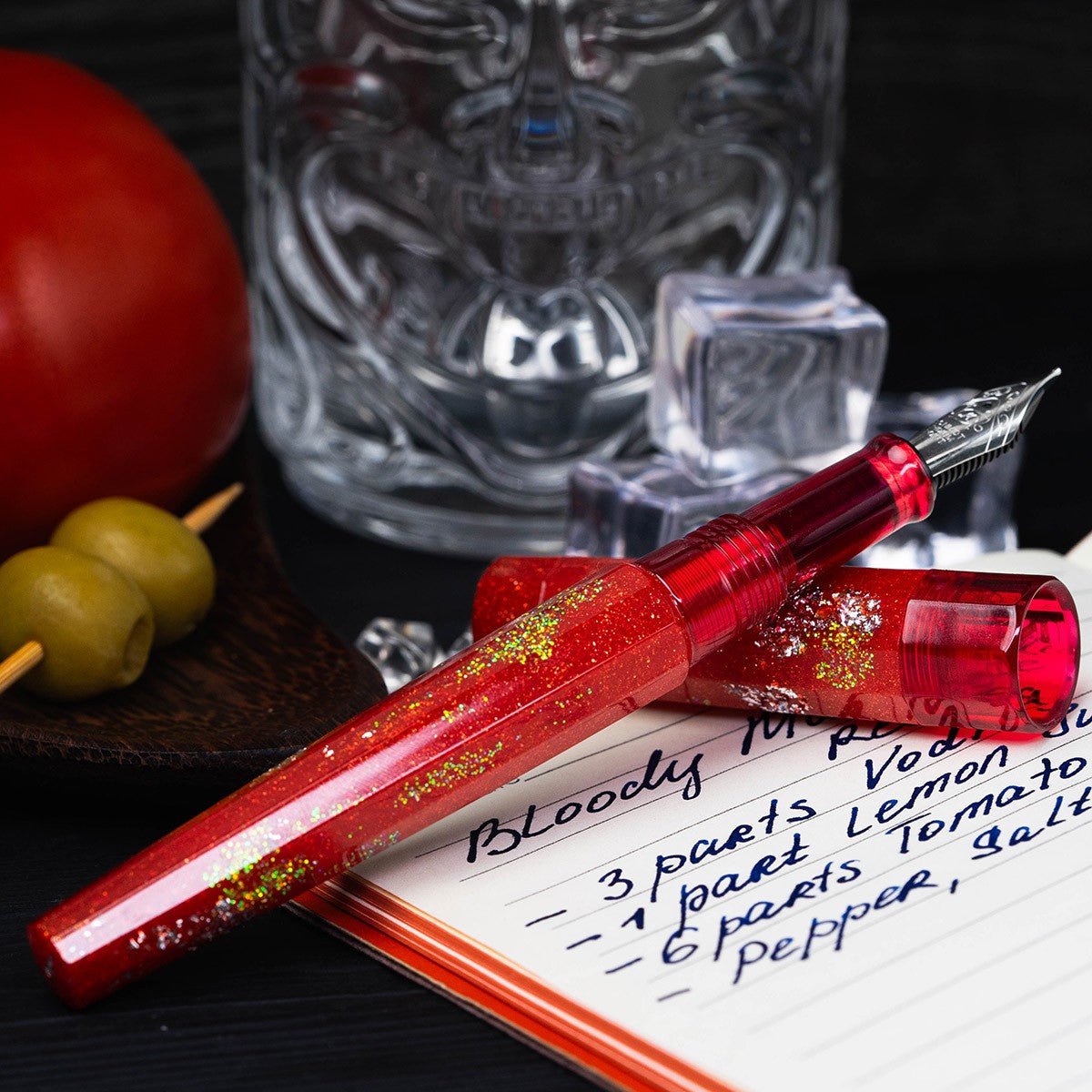 BENU Fountain Pen Euphoria CT - Bloody Mary - 24Papershop