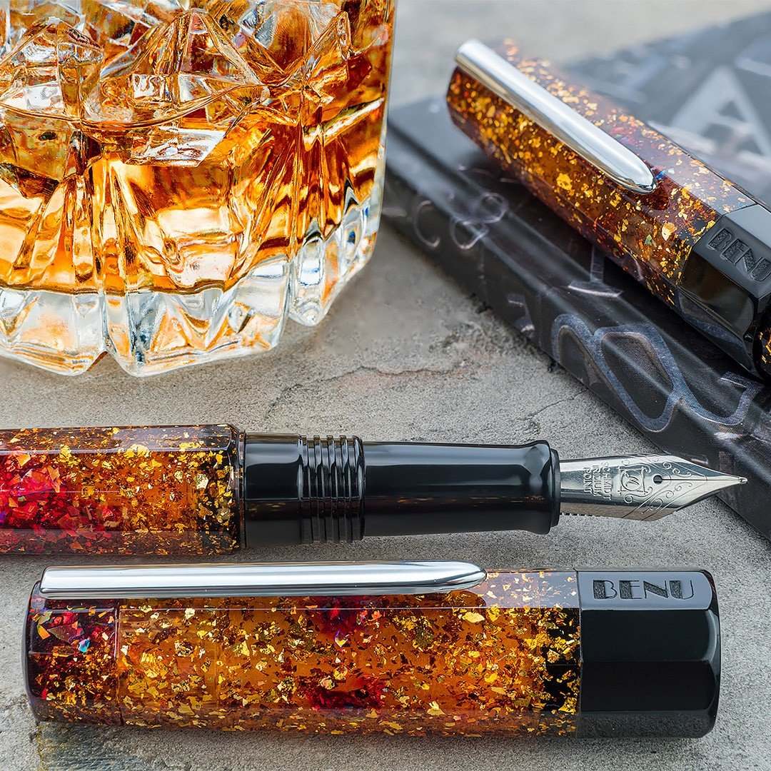 BENU Fountain Pen Euphoria CT - Bourbon - 24Papershop