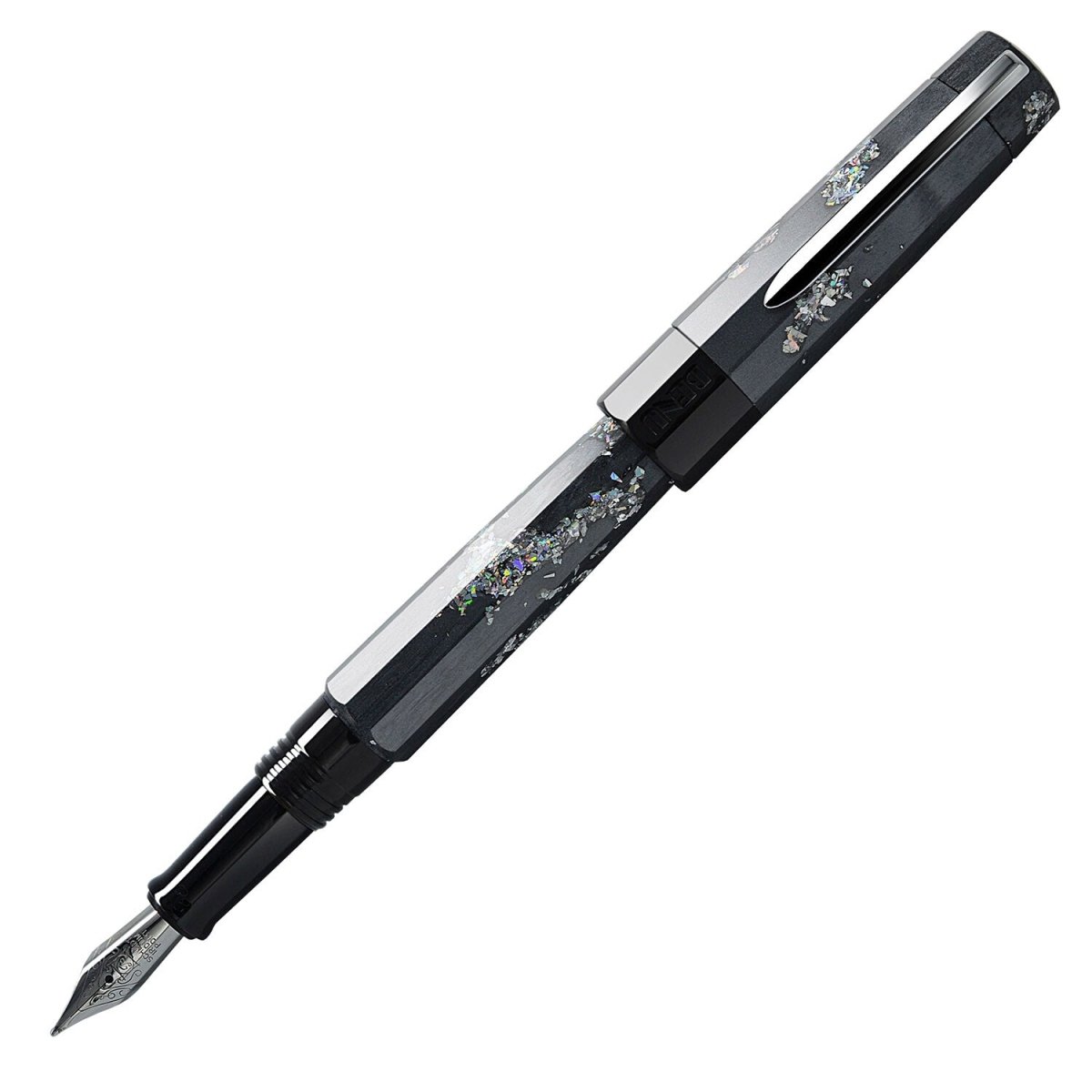 BENU Fountain Pen Euphoria CT - Caviar - 24Papershop