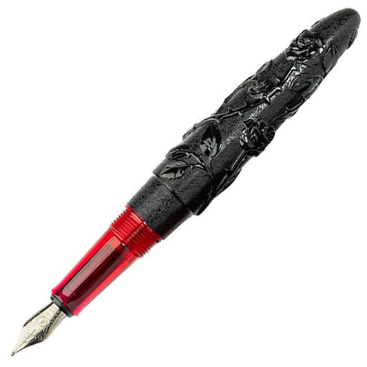 BENU Fountain Pen Skull & Roses - Smolder - 24Papershop