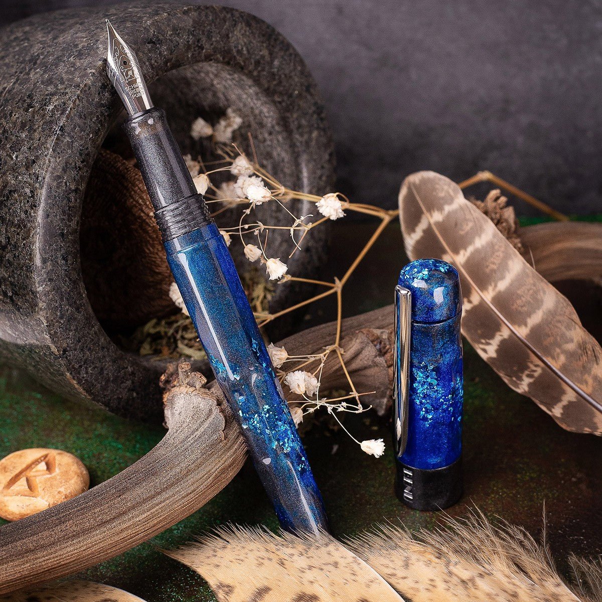 BENU Fountain Pen Talisman CT - Hawk's Eye - 24Papershop