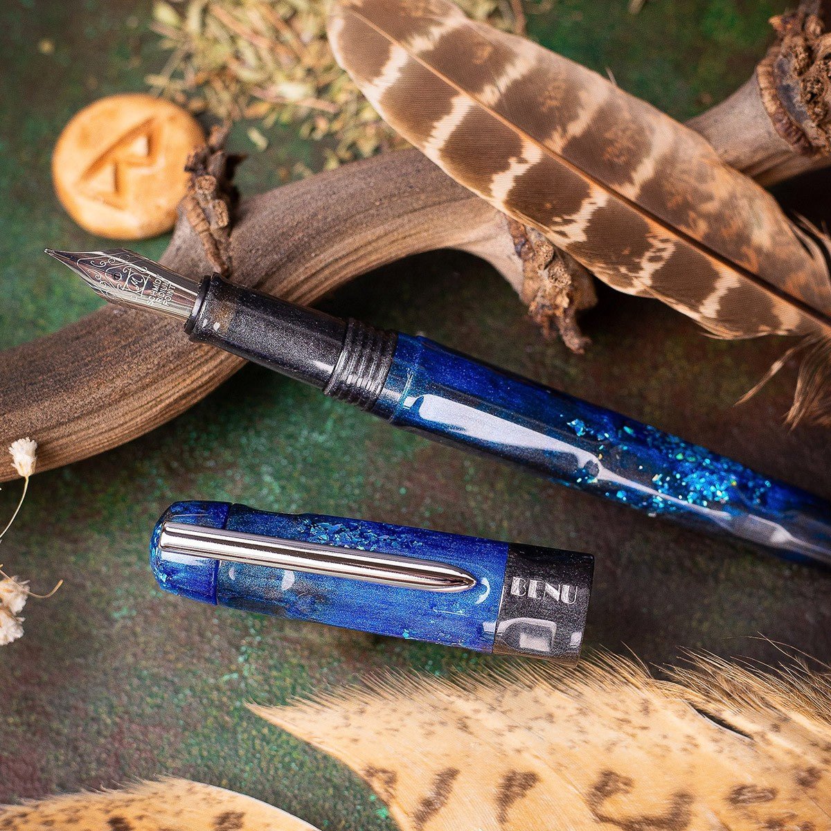 BENU Fountain Pen Talisman CT - Hawk's Eye - 24Papershop