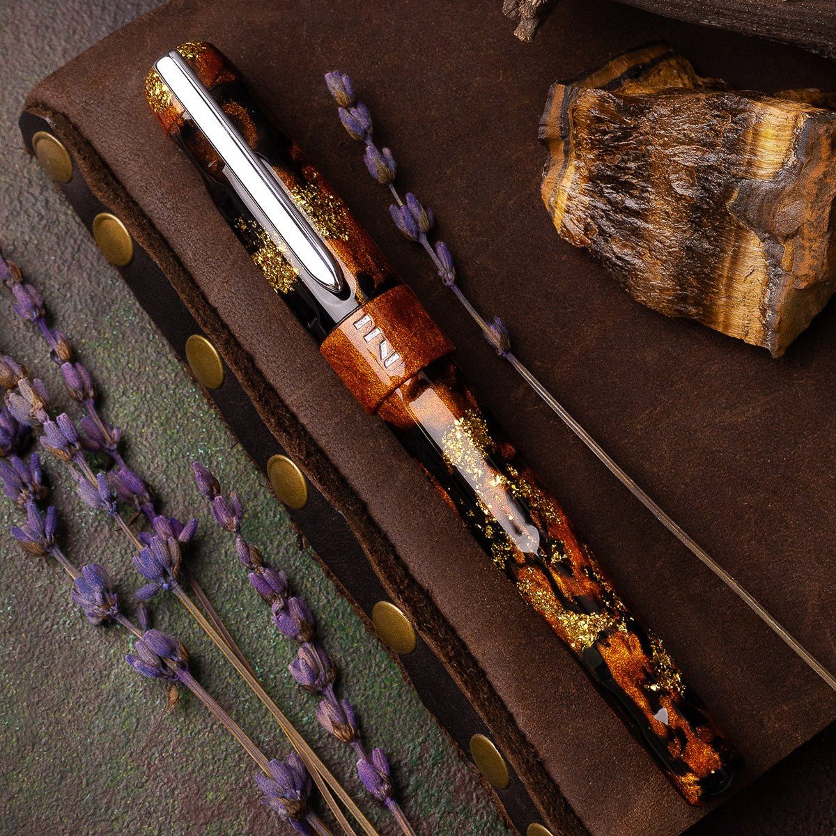 BENU Fountain Pen Talisman CT - Tiger's Eye - 24Papershop