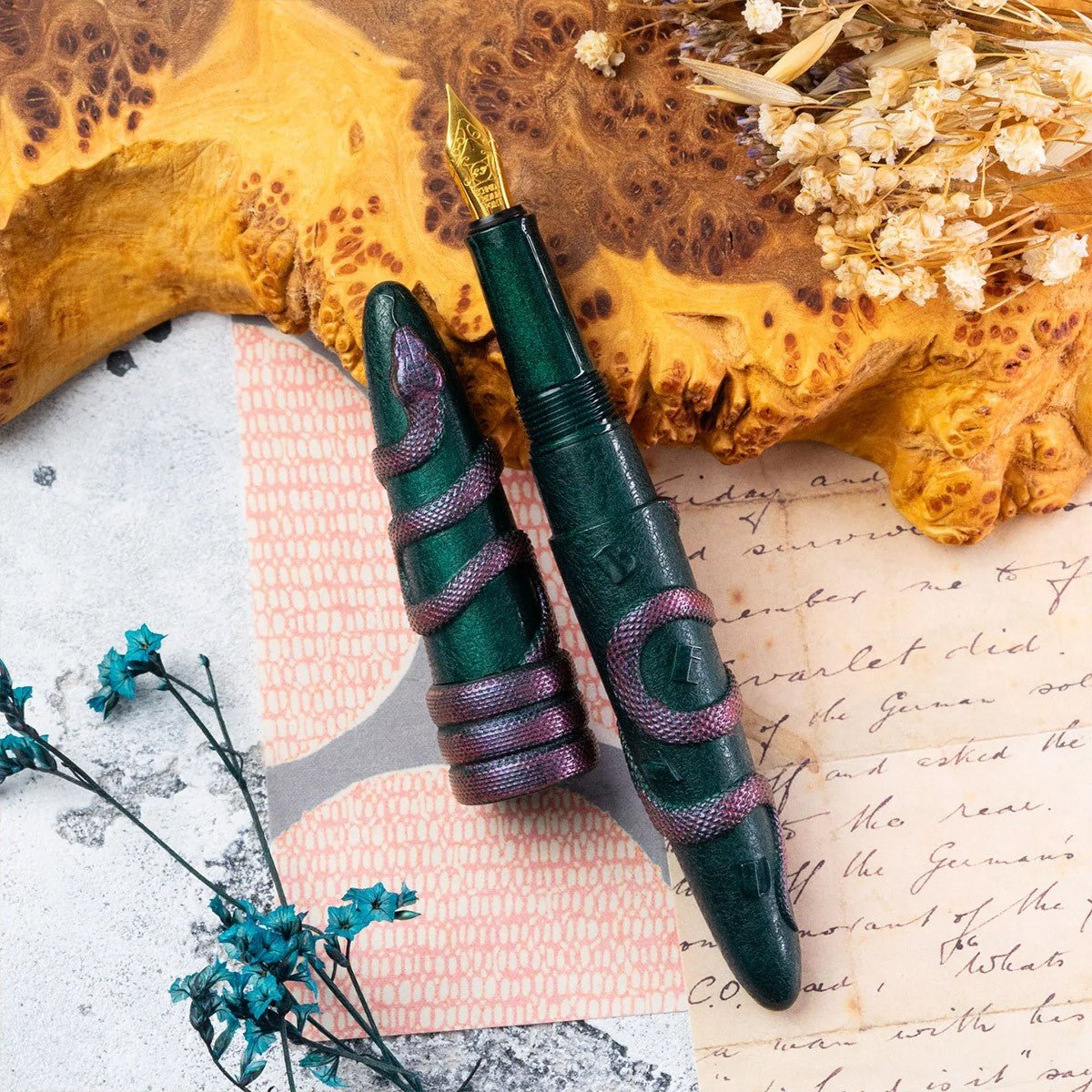 BENU Fountain Pen Viper - Mangrove - 24Papershop