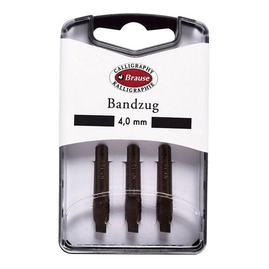 Brause Bandzug Pennen pak per 3 stuks - 4.0 mm - 24Papershop