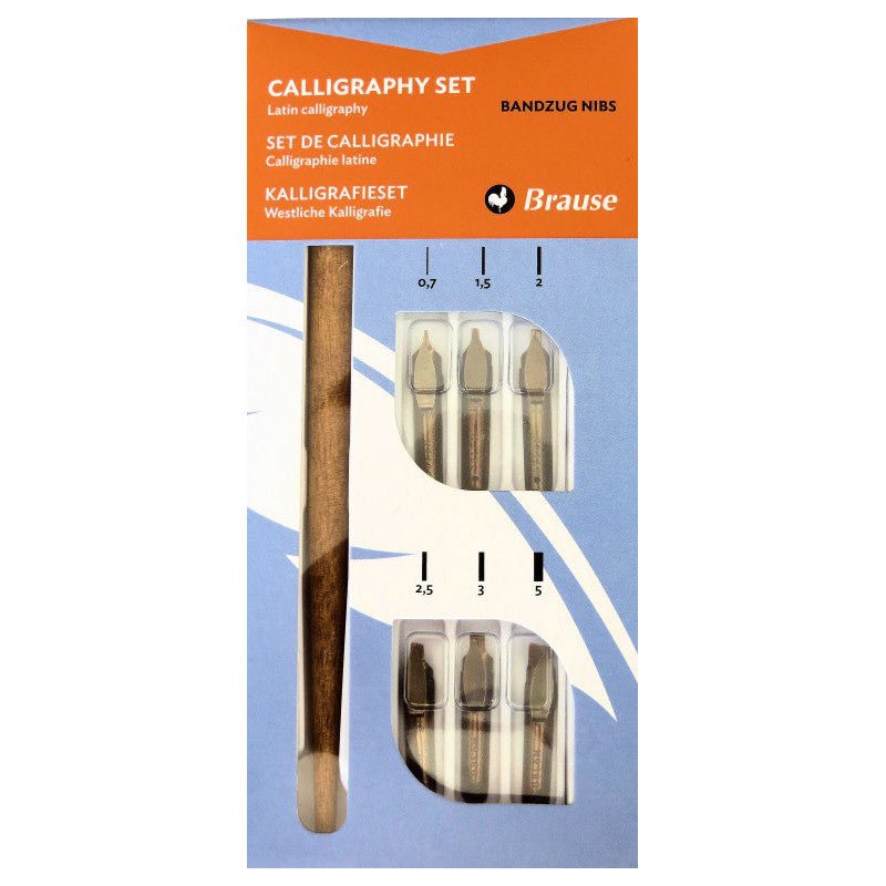 Brause Dip Pen Box Kalligrafie Set - 24Papershop