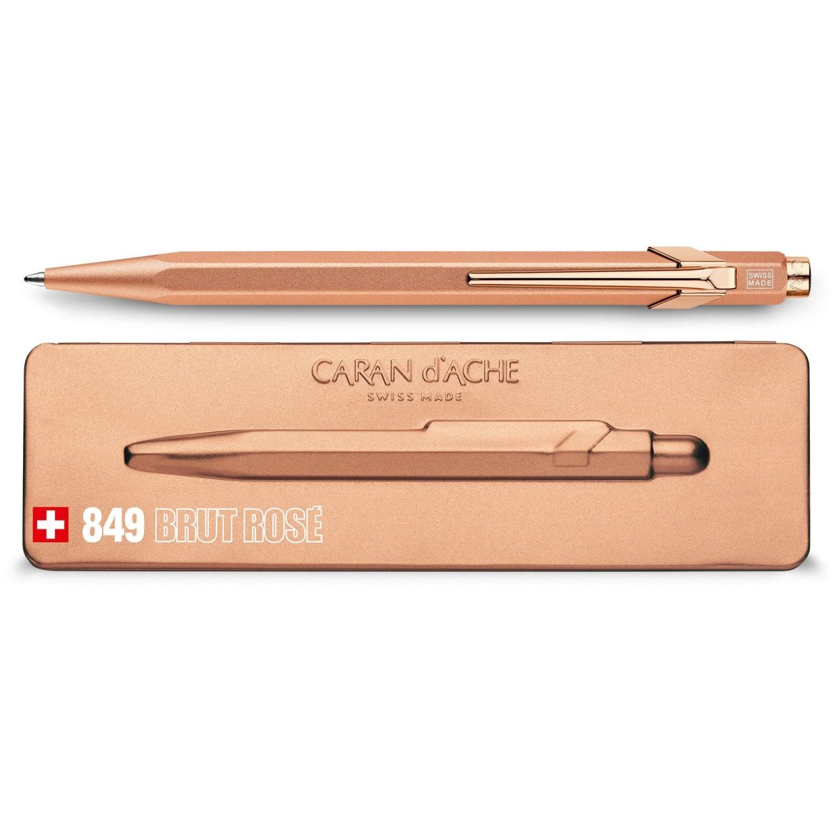 Caran d'Ache 849 Brut Rose Pen - Limited Edition - 24Papershop