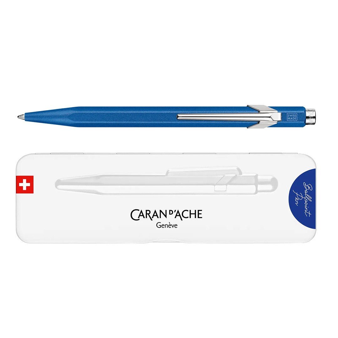 Caran d'Ache 849 Colormat - X Balpen - Blue - 24Papershop