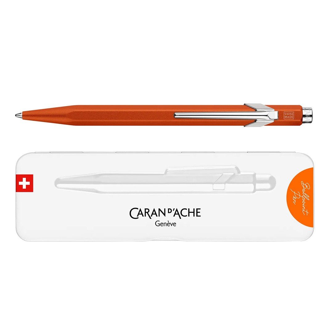 Caran d'Ache 849 Colormat - X Balpen - Orange - 24Papershop