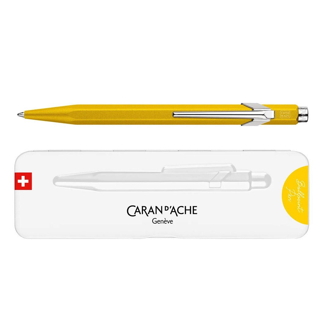 Caran d'Ache 849 Colormat - X Balpen - Yellow - 24Papershop