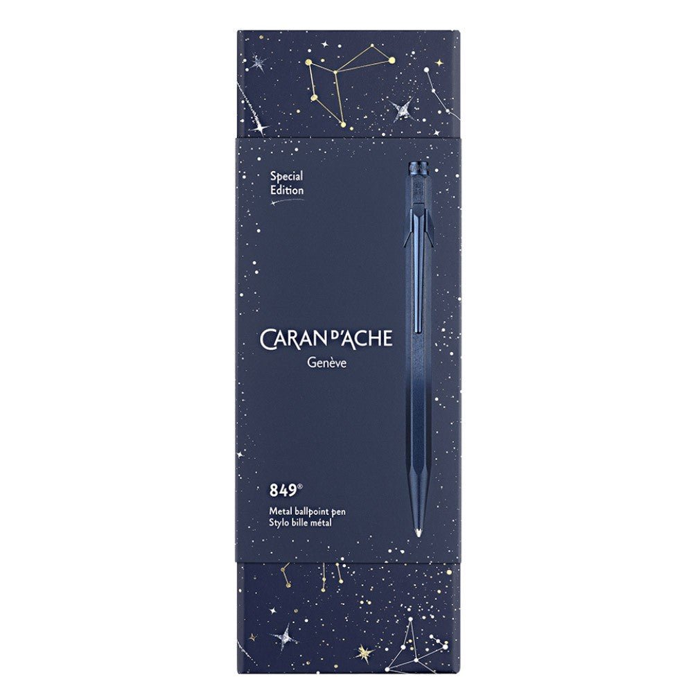 Caran d'Ache 849 Cosmic Blue Balpen - Blue - 24Papershop