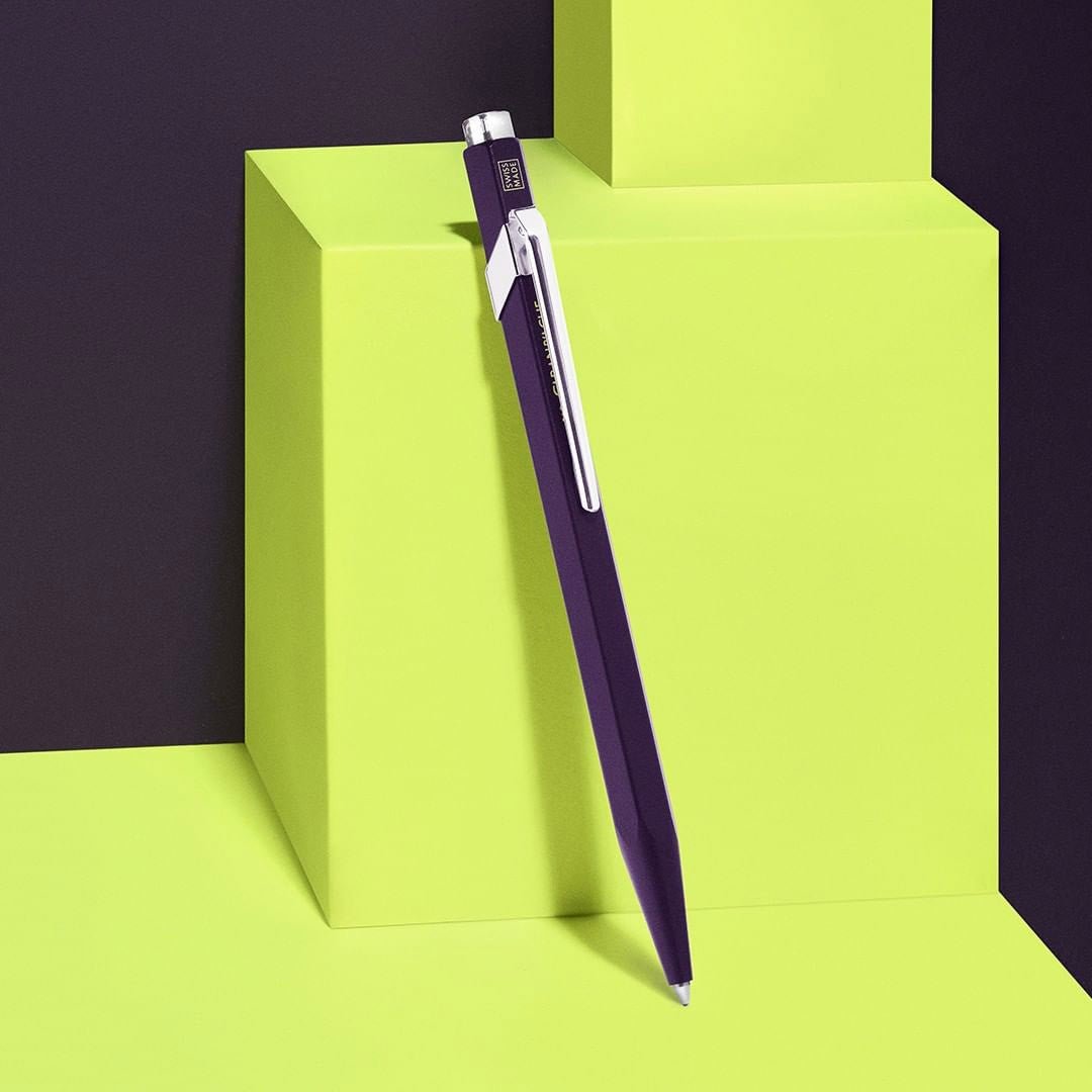 Caran d'Ache 849 Dark Violet Balpen LE - 24Papershop