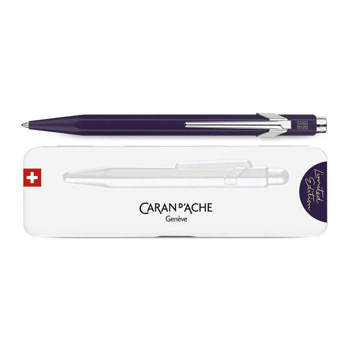 Caran d'Ache 849 Dark Violet Balpen LE - 24Papershop