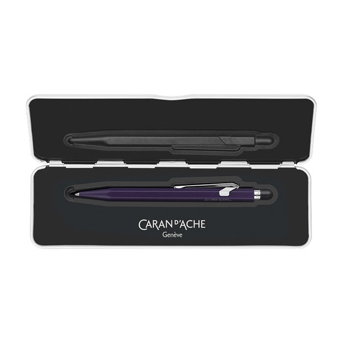 Caran d'Ache 849 Dark Violet Balpen LE - 24Papershop