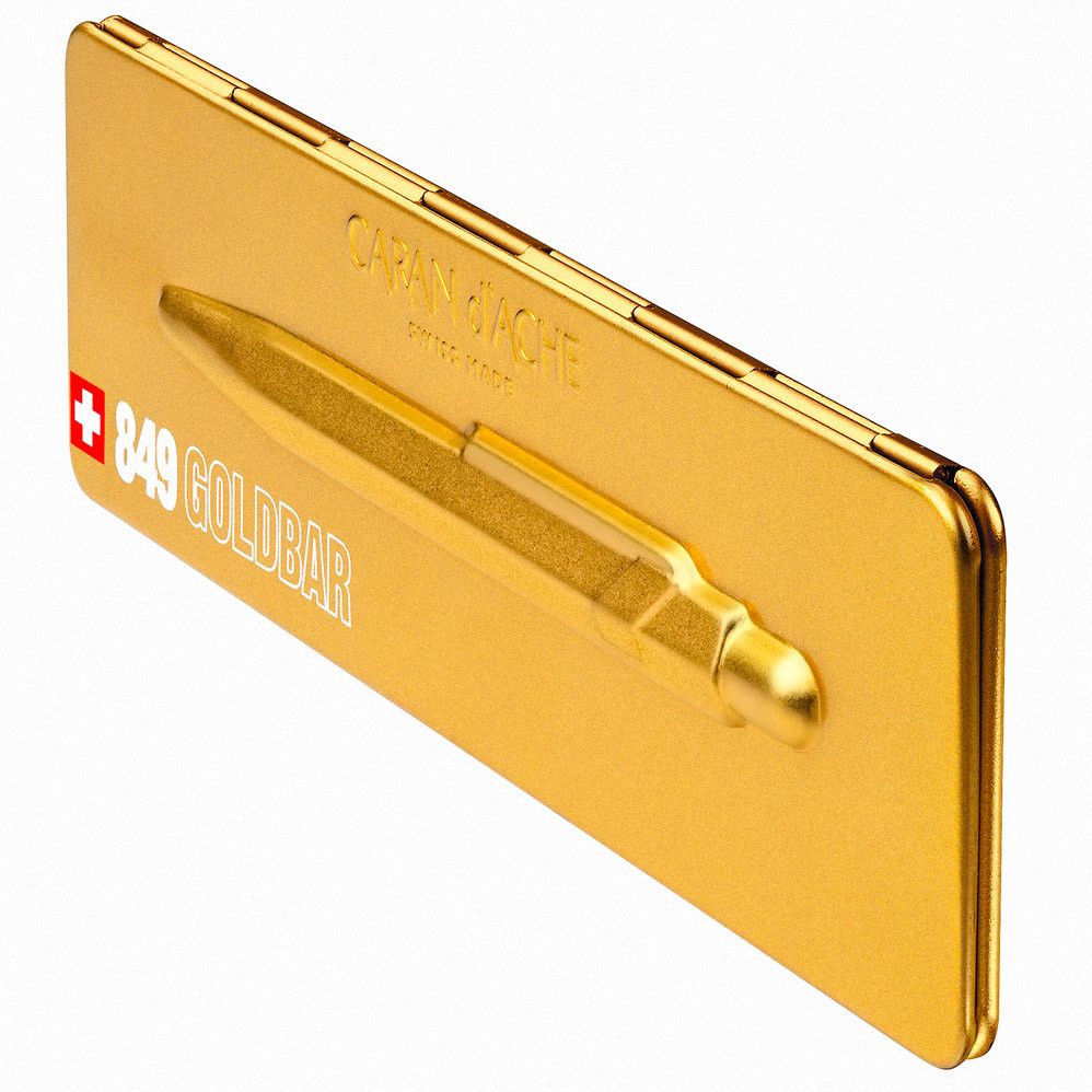 Caran d'Ache 849 Goldbar Pen - Limited Edition - 24Papershop