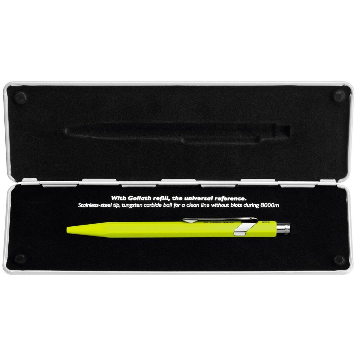 Caran d'Ache 849 PopLine Pen - Neon Geel - 24Papershop