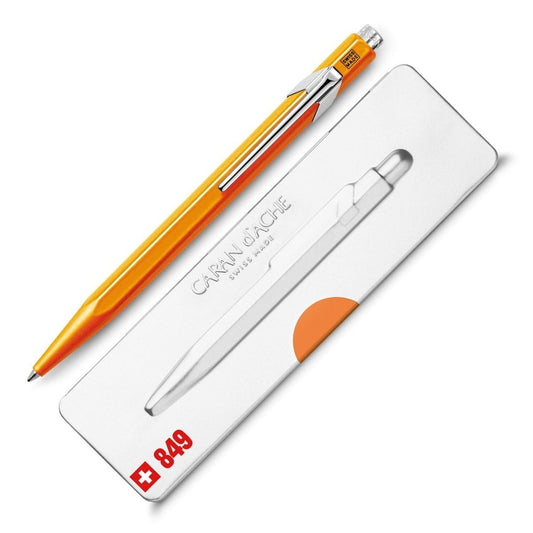 Caran d'Ache 849 PopLine Pen - Neon Oranje - 24Papershop