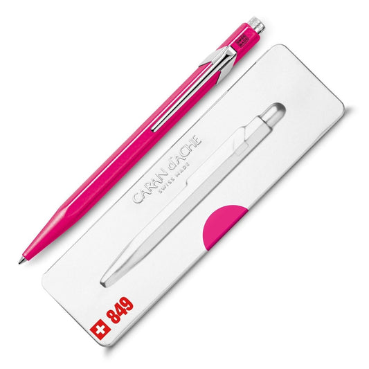 Caran d'Ache 849 PopLine Pen - Neon Roze - 24Papershop