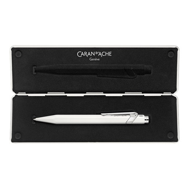 Caran d'Ache 849 Rollerball - White - 24Papershop