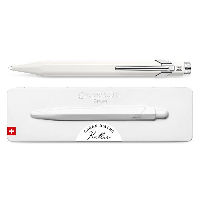 Caran d'Ache 849 Rollerball - White - 24Papershop