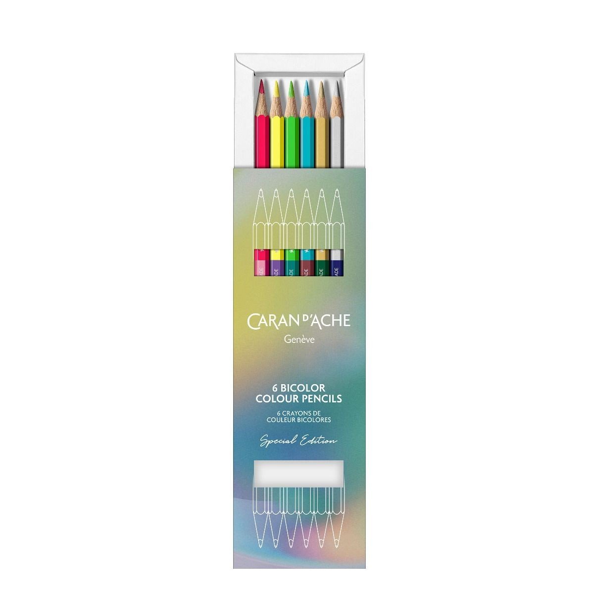 Caran d'Ache Claim Your Style - Combi Pencils & Colouring Pad [Special Edition] - 24Papershop