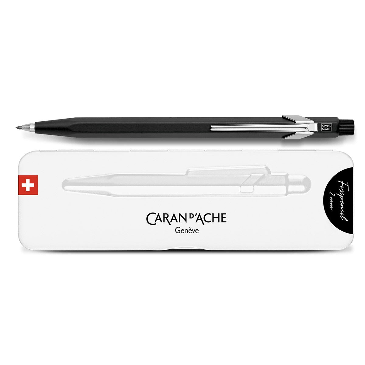 Caran d'Ache Fixpencil Black - 2mm - 24Papershop