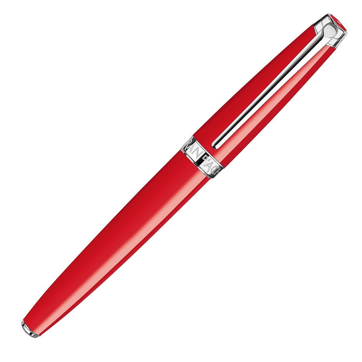 Caran d'Ache Fountain Pen Léman CT - Scarlet Red - 24Papershop