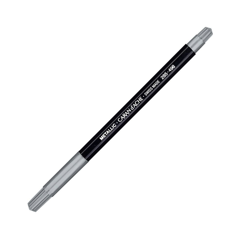 Caran D'Ache Metalic stift - Zilver - 24Papershop